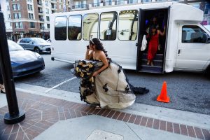 transporte para quinceañera party bus